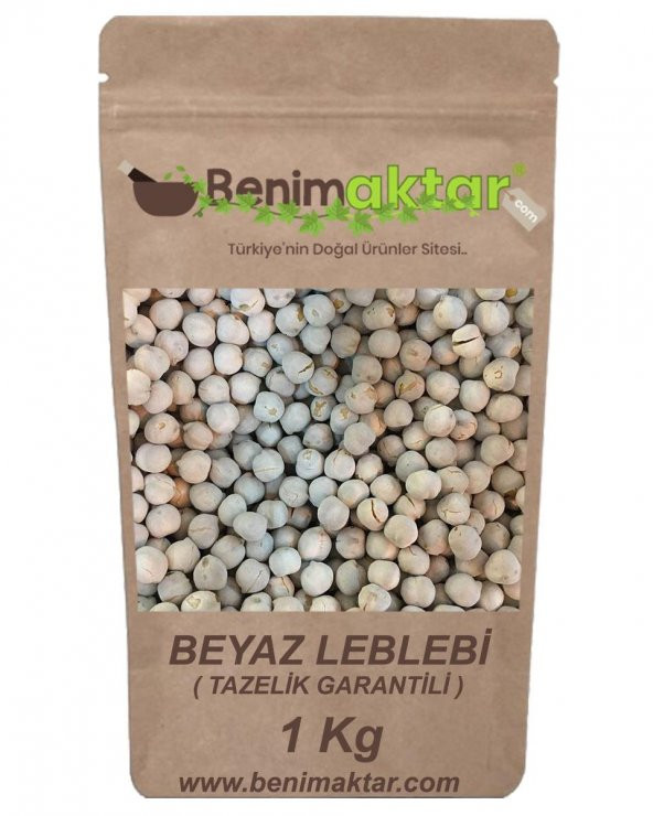 BenimAktar Beyaz Leblebi Tazelik Garantili 1 Kg ürün görseli 1