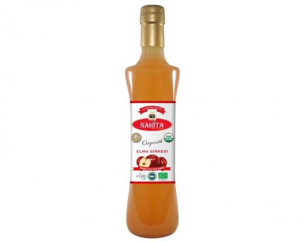 Nahita Organik Elma Sirkesi 500 ml ürün görseli 1