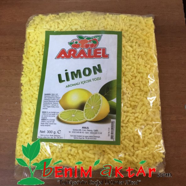 Aralel Oralet Limon 300 gr ürün görseli 1