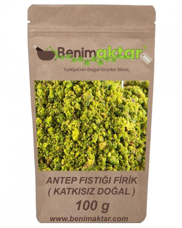 BenimAktar Antep Fıstığı İçi Toz Firik Fıstık 100 Gr ürün görseli 1