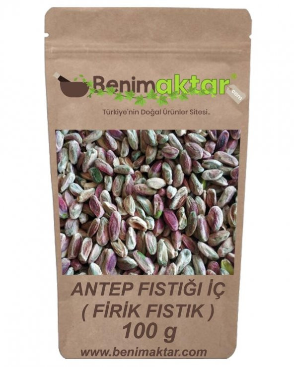 BenimAktar Antep Fıstığı İçi Firik Fıstık 100 Gr ürün görseli 1