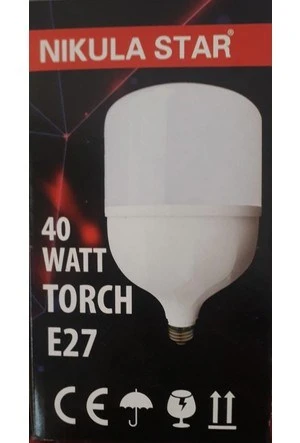 Nikula Star 40 Watt Torch E27 - Resim 2
