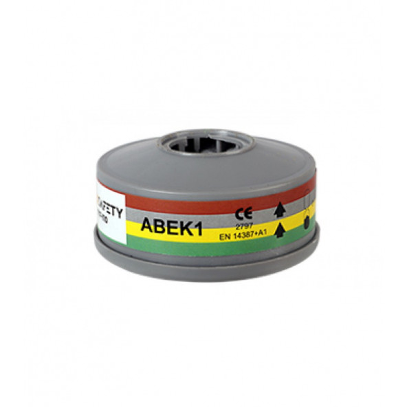 MAXSAFETY ABEK 1 FİLTRE 2Lİ YYF-110 ürün görseli 1
