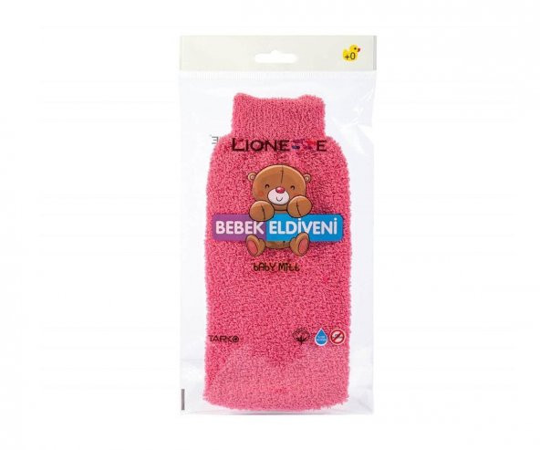 Tarko Lionesse Bebek Banyo Eldiveni 2020 - Pembe ürün görseli 1