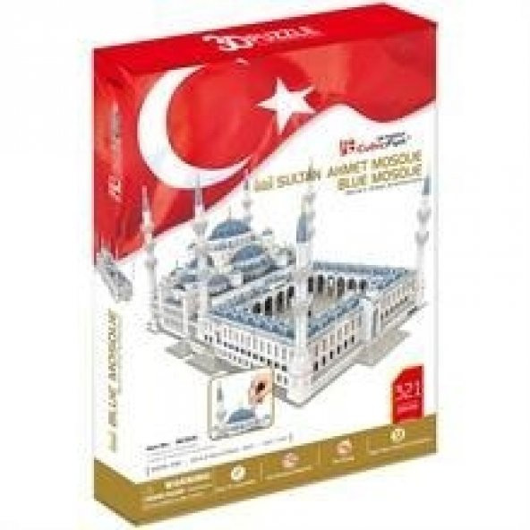 Cubic Fun 3D 321 Parça Puzzle Sultan Ahmet Camii - Resim 2