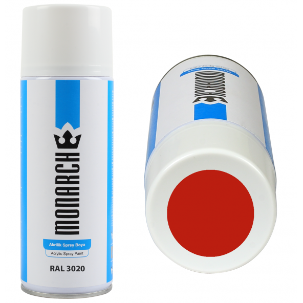 Monarch Sprey Boya Ral 3020 (400 ml) ürün görseli 1