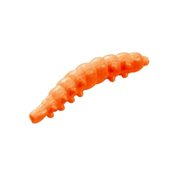 Berkley Powerbait Garlic Power Honey Worm  ORANGE 2.5CM - 55 ADET ürün görseli 1