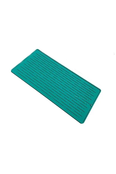 Jasper Redrose Gp-153 Büyük Boy Yeşil Bulaşık Kurutma Matı Bulaşıklık Su Tutmaz Bulaşık Matı ürün görseli 1