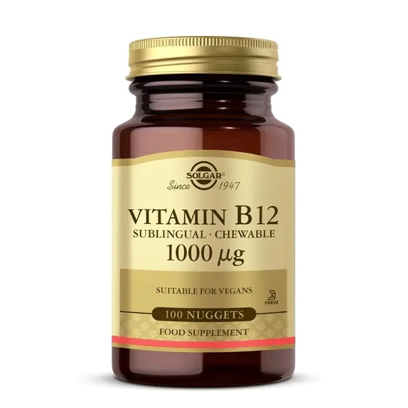 Solgar Vitamin B-12 1000mcg 100 Tablet ürün görseli 1