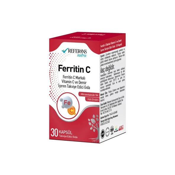 Referans Ferritin C 30 Kapsül ürün görseli 1