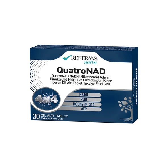 Referans QuatroNAD 30 Dilaltı Tablet ürün görseli 1