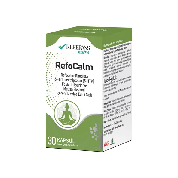 Referans Refocalm 30 Kapsül ürün görseli 1
