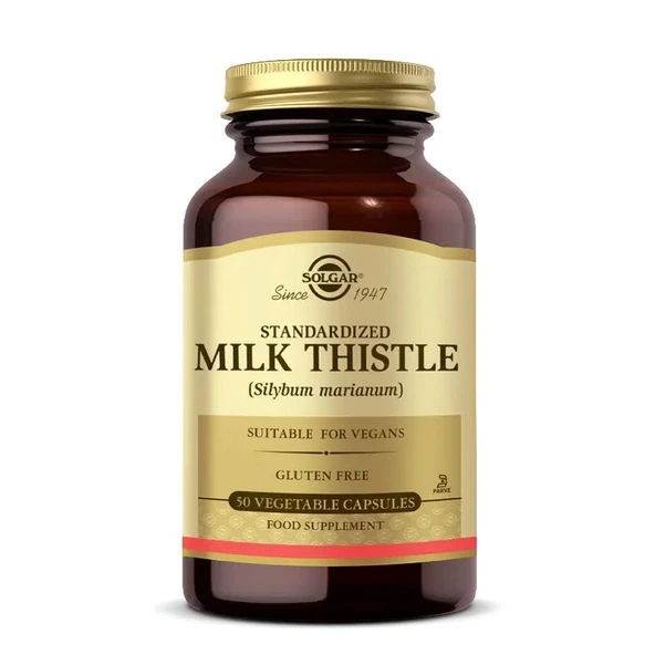 Solgar Milk Thistle 50 Vegi Kapsül ürün görseli 1