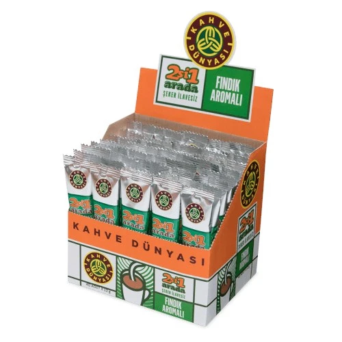 Kahve Dünyası 2si 1 Arada Fındıklı 40lı Paket ürün görseli 1