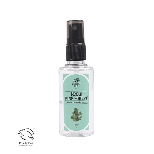 Rebul Pine Forest 50 ml Spreyli Pet Şişe Kolonya ürün görseli 1
