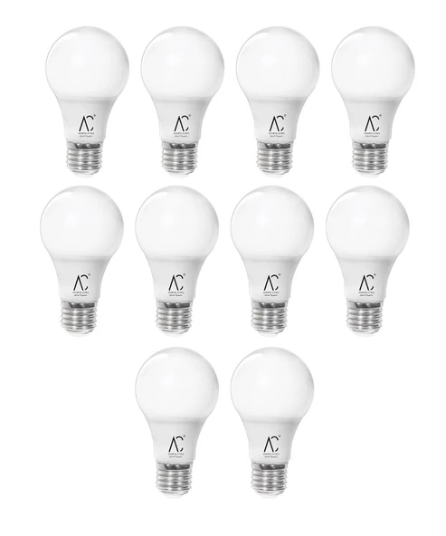 15W Led Ampul 3200K Sarı Işık 10 Adet ürün görseli 1