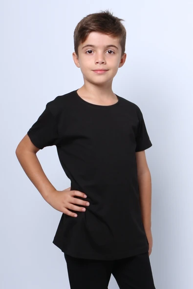 ÇOCUK TSHİRT DÜZ RENK C52 - Resim 6