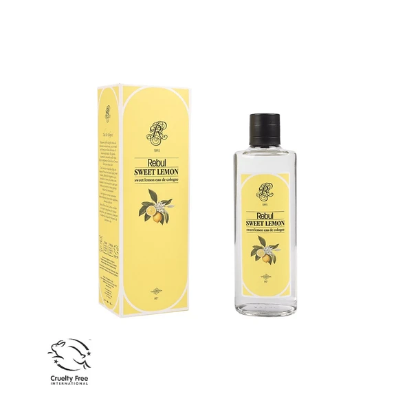 Rebul Sweet Lemon 250 ml Cam Şişe Kolonya ürün görseli 1