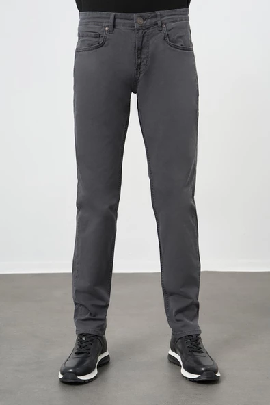 Füme Pamuklu 5 Cep Casual Slim Fit 5 Cep Pantolon 1003245319 ürün görseli 1