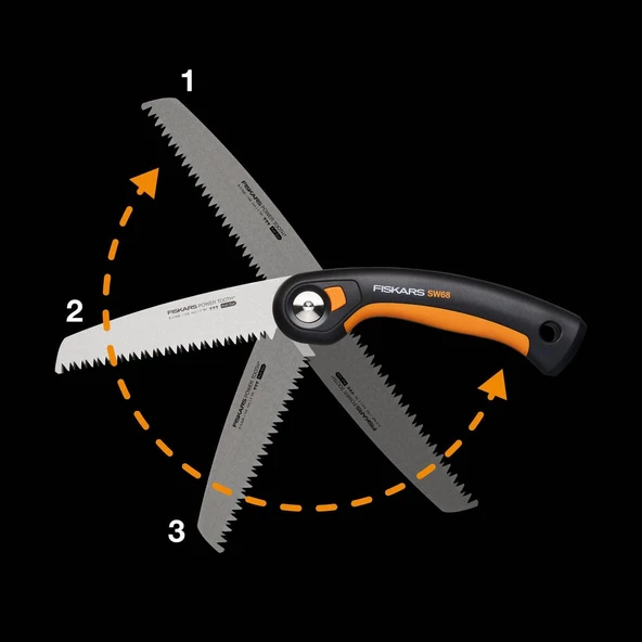Fiskars 1067552 SW68 Plus Katlanır Testere - Resim 4