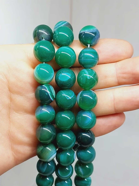 Akik Taşı Dizi 14mm (54392) ürün görseli 1