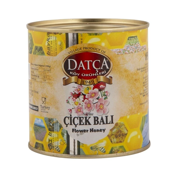 Datça Çiçek Balı Teneke 850 gr ürün görseli 1