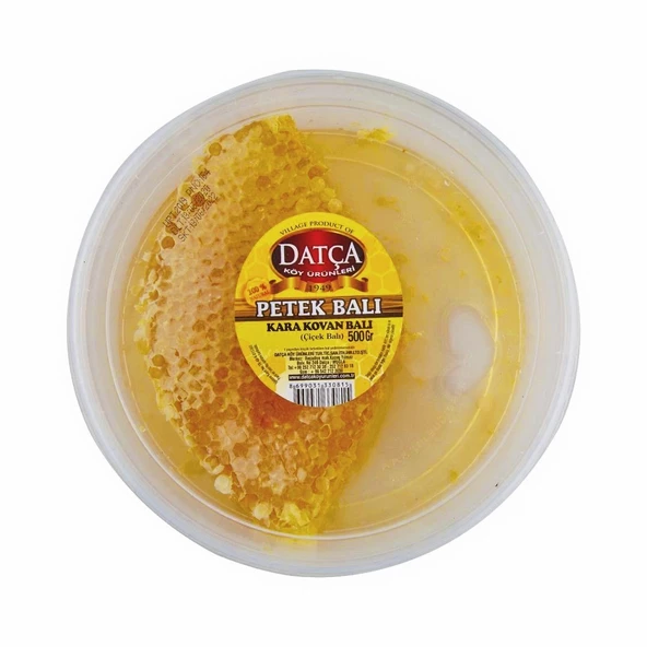 Datça Karakovan Petek Çiçek Balı 500 gr ürün görseli 1