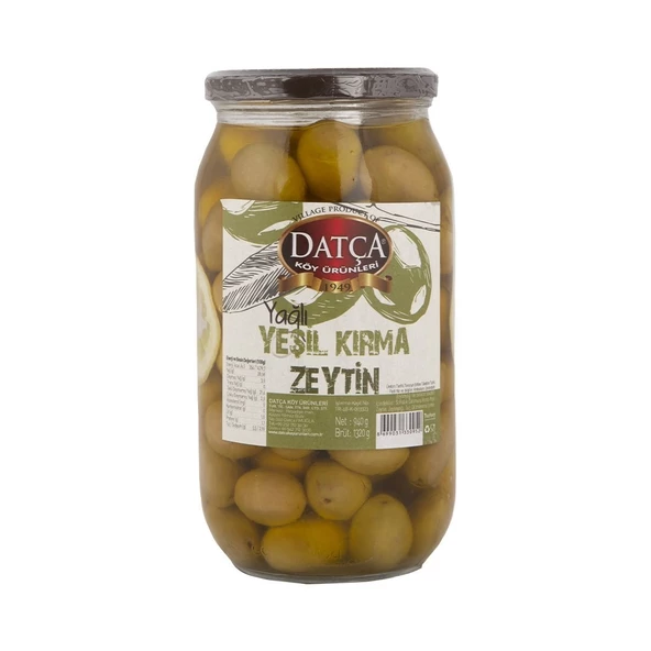 Datça Domat Yağlı Kırma Zeytin 940 gr ürün görseli 1