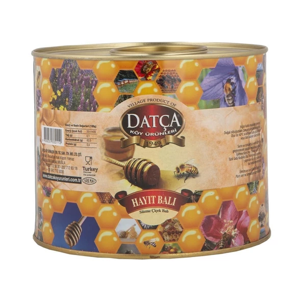 Datça Hayıt Balı Teneke 2750 gr ürün görseli 1