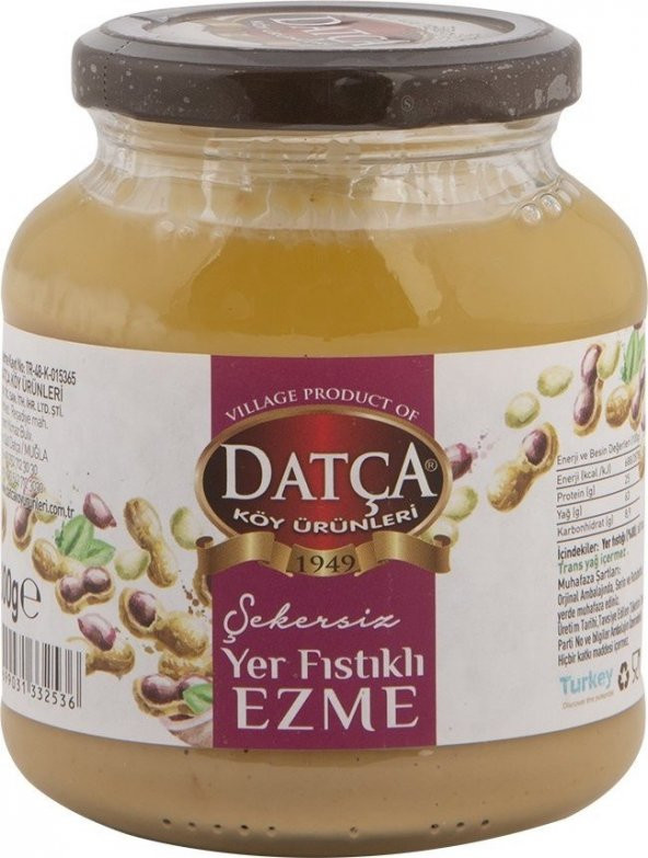 Yer Fıstıklı Ezme (şekersiz) 300 gr ürün görseli 1