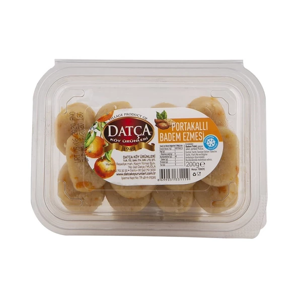 Datça Portakallı Badem Ezmesi 200 gr ürün görseli 1