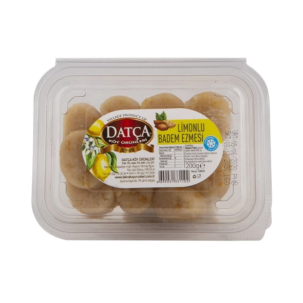 Datça Limonlu Badem Ezmesi 200 gr ürün görseli 1