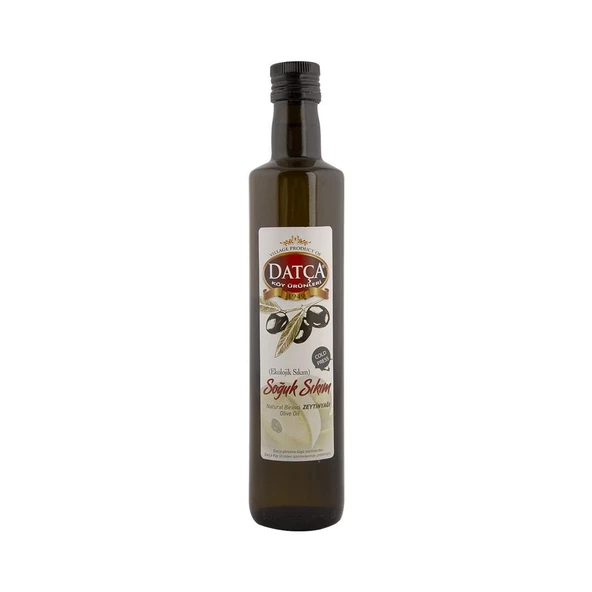 Datça Soğuk Sıkım Zeytinyağı Cam Şişe 500 ml ürün görseli 1