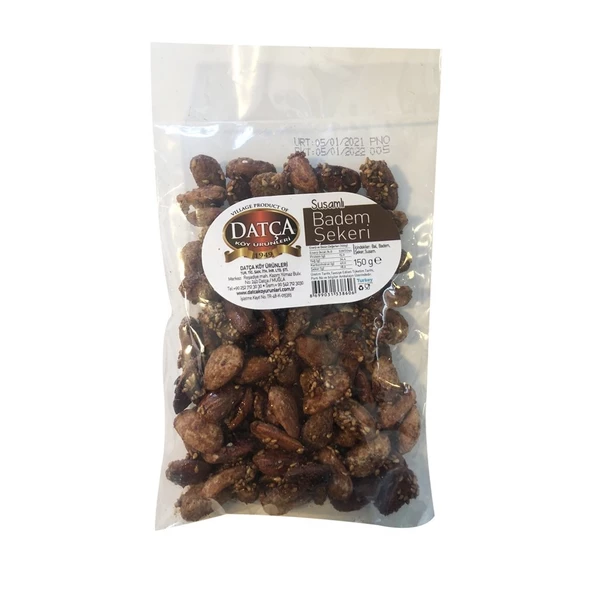 Datça Susamlı Badem Şekeri 150 gr ürün görseli 1