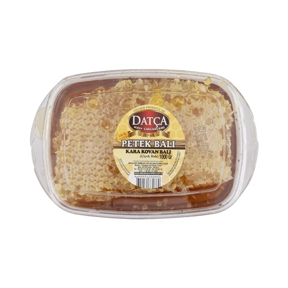 Datça Karakovan Petek Çiçek Balı 1000 gr ürün görseli 1