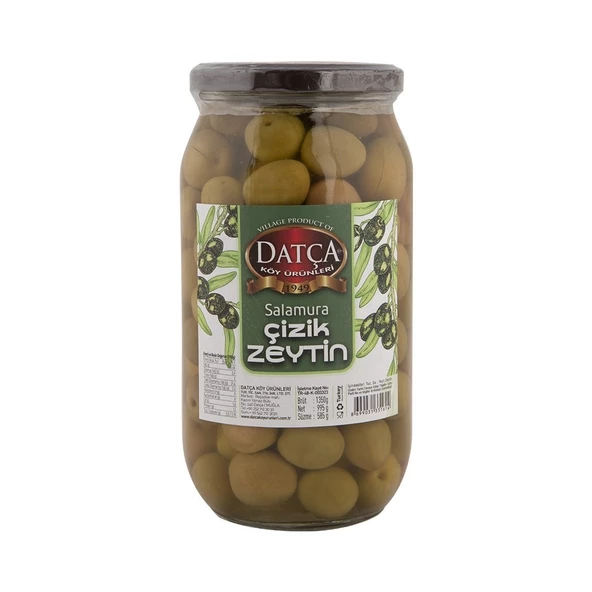 Datça Salamura Çizik Zeytin 1 Kg ürün görseli 1
