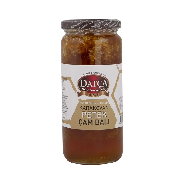 Datça Karakovan Çam Balı (Süzme+Petek) 620 gr ürün görseli 1