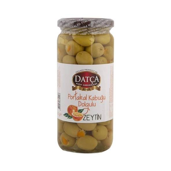 Datça Portakal Dolgulu Zeytin 480 gr ürün görseli 1