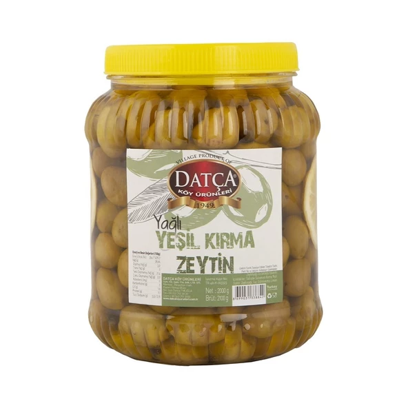 Datça Domat Yağlı Kırma Zeytin 2 Kg ürün görseli 1