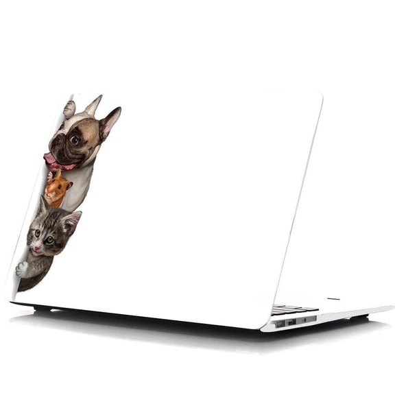 MacBook Air 13 Sert Kılıf Hardcase İnce Darbe Koruma A1369 A1466 Uyumlu Animal01 ürün görseli 1