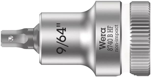 Wera 8740 B HF Hex-Plus 3/8" Lokma 9/64"x35mm 05003082001 ürün görseli 1