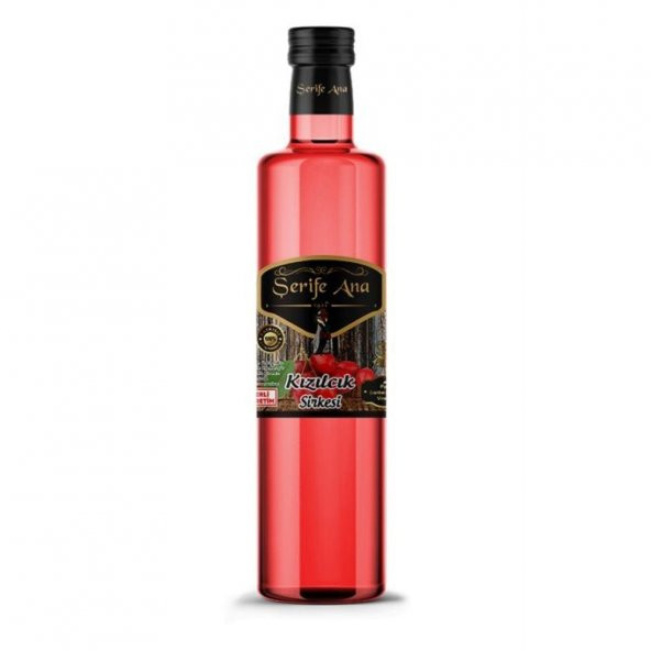 Şerife Ana Kızılcık Sirkesi 500 ml ℮ ürün görseli 1