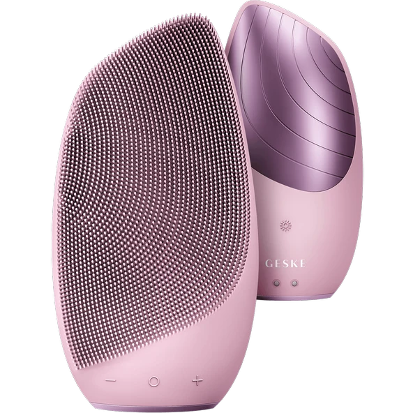 Geske Yüz Temizleme ve Masaj Cihazı ( Titreşimli, Isılı)  Sonic Thermo Facial Brush ürün görseli 1