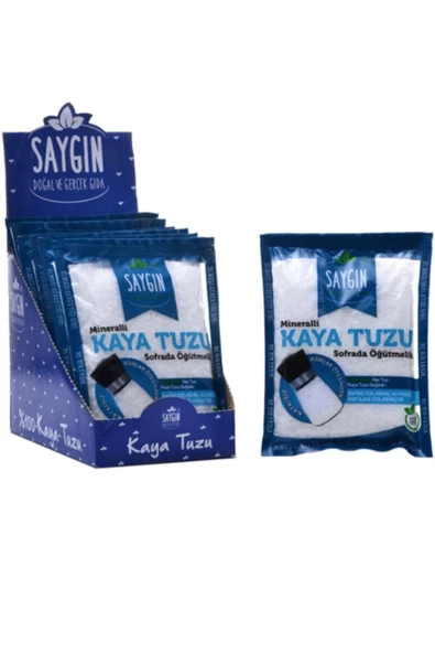 Saygın Kaya Tuzu Öğütme 6'lı Paket 3000g ürün görseli 1