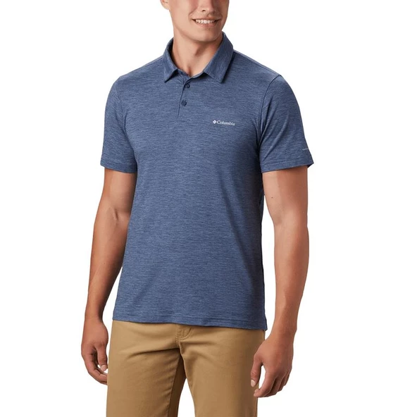 Columbia Tech Trail Polo Yaka Erkek Kısa Kollu Tişört AO2933-479 ürün görseli 1