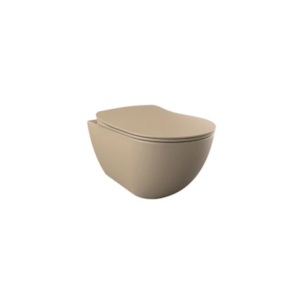 Creavit FE322 Free Rim-Off  Asma Klozet Cappucino Mat ürün görseli 1
