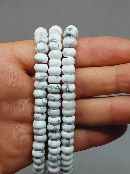 Havlit Taşı Rondela Kesim 5x8mm Dizi (54322) ürün görseli 1