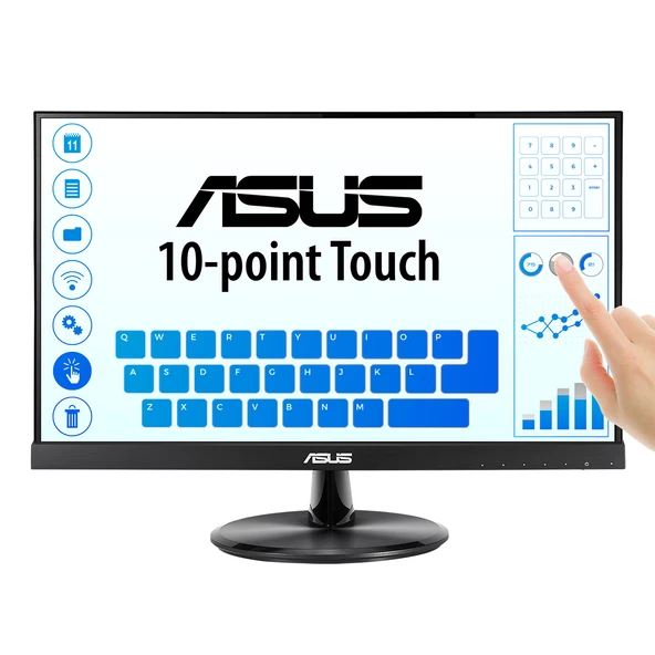 Asus VT229H 21.5" 60Hz 5ms Hdmı Vga IPS Dokunmatik Monitör ürün görseli 1