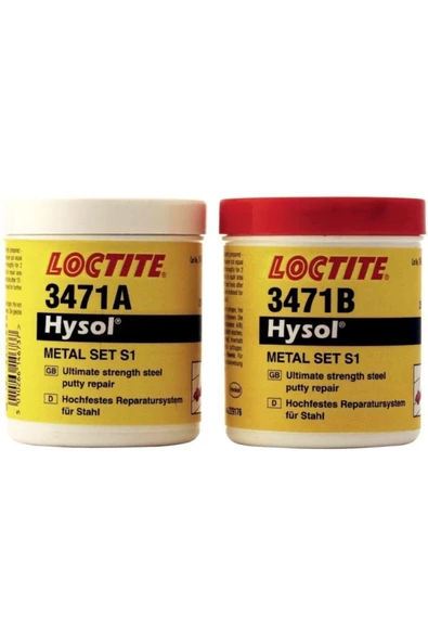 Loctite 3471 - 500gr | Epoksi Metal Set | Çelik Macun ürün görseli 1