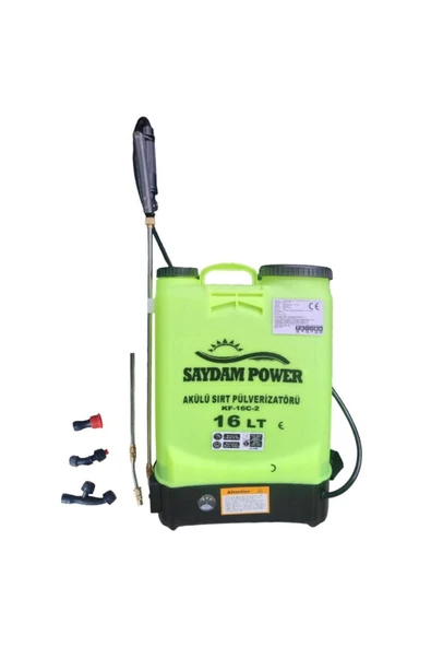 Saydam Power 16 Lt Akülü Ilaçlama Pompası Sırt Pülverizatörü Kf-16c-2 ürün görseli 1
